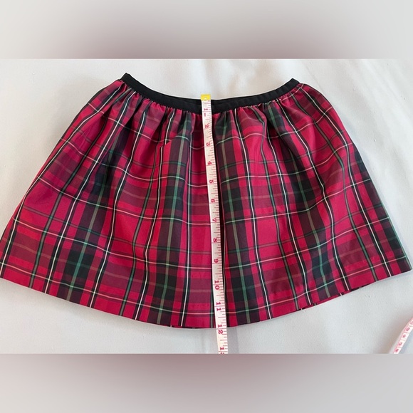 Polo Ralph Lauren Girls Skirt Size 5 Multicolor Plaid elastic waist Pull on - Picture 2 of 9